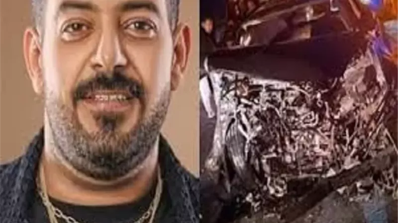 الفيديو الاول لحظة حادث الفنان إسماعيل الليثي