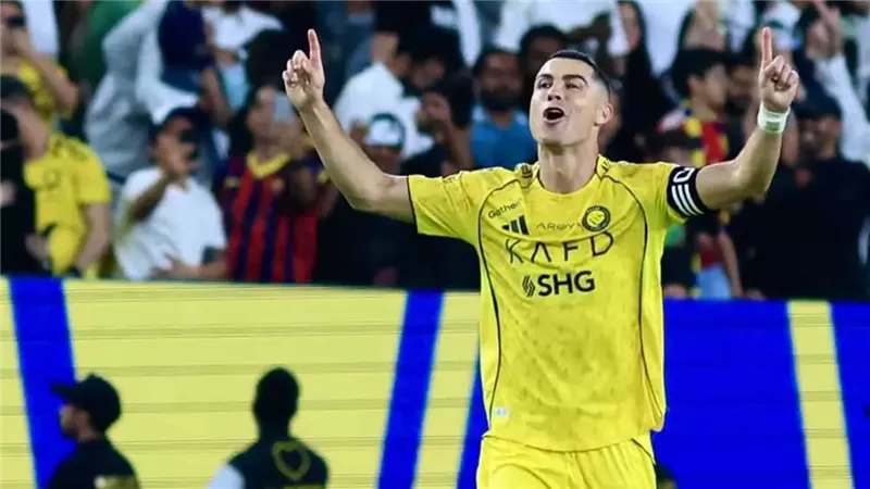 رونالدو يصل إلى 100 مساهمة تهديفية مع النصر