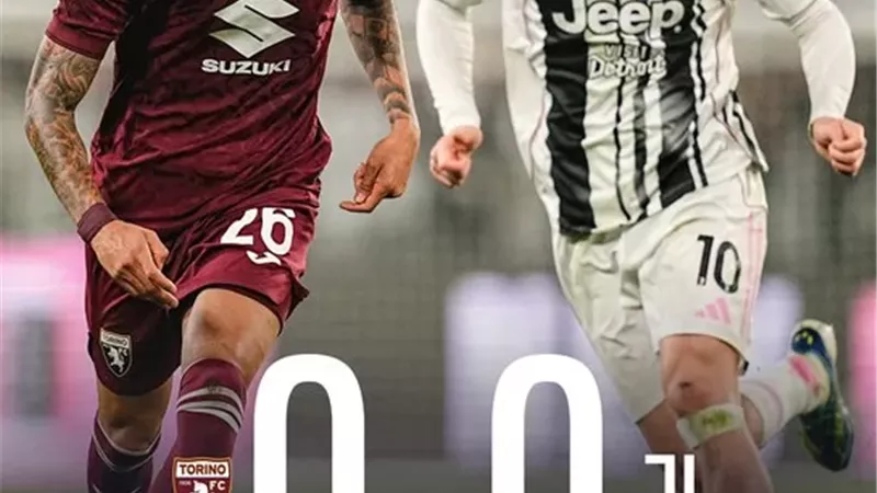 التعادل السلبي يحسم مباراة يوفنتوس ضد تورينو في الدوري الإيطالي