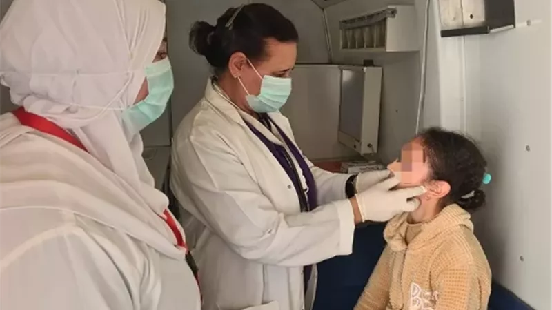 الكشف على ٦٧٩ بقافلة طبية بشبرا أوسيم كوم حماده
