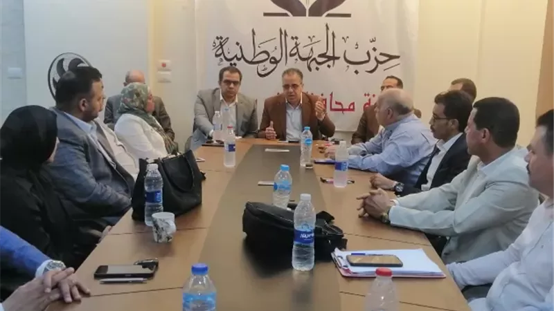 أمين الجبهه ببنى سويف يترأس غرفة عمليات انتخابات مجلس النواب