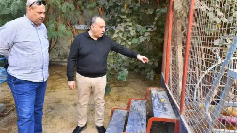 محافظ أسيوط يتفقد مدرسة التربية الفكرية ويوجه بتطويرها