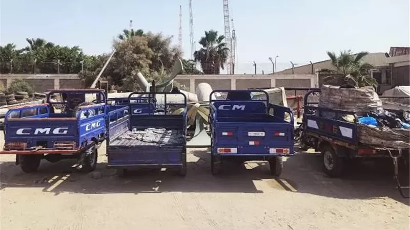 أمين: سقوط 5 تروسيكلات للنباشين و4 مركبات فى 