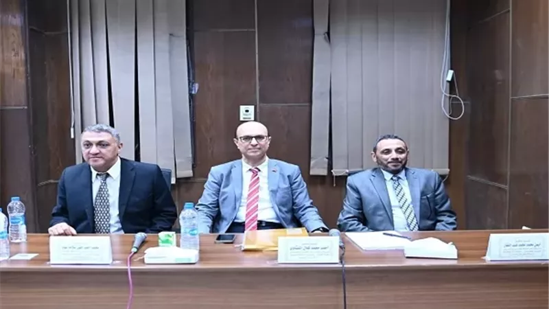 المنشاوي يناقش رسالة دكتوراه بقسم جراحة القلب والصدر