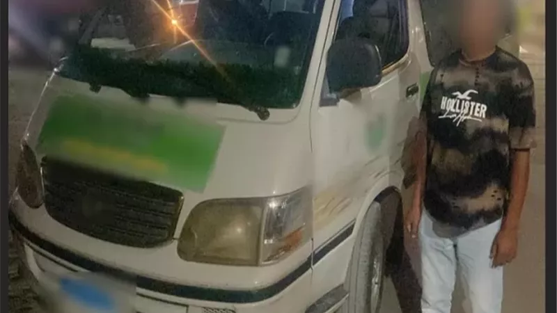 ملابسات فيديو لطفل يقود سيارة ميكروباص تابع لإحدى المدارس