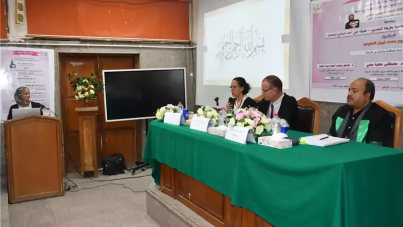 آثار القاهرة تناقش رسالة ماجستير عن طرق صيانة الأخشاب المطعمة بالتجميع