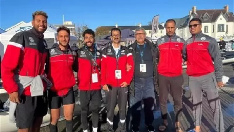 منتخب مصر يحصد فضية بطولة العالم للتجديف الشاطئي بأنطاليا