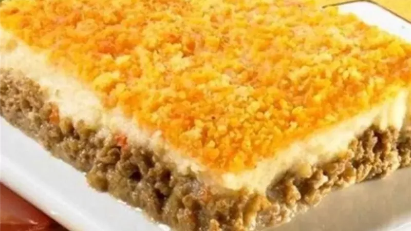 بطاطس بورية بالحم المفروم