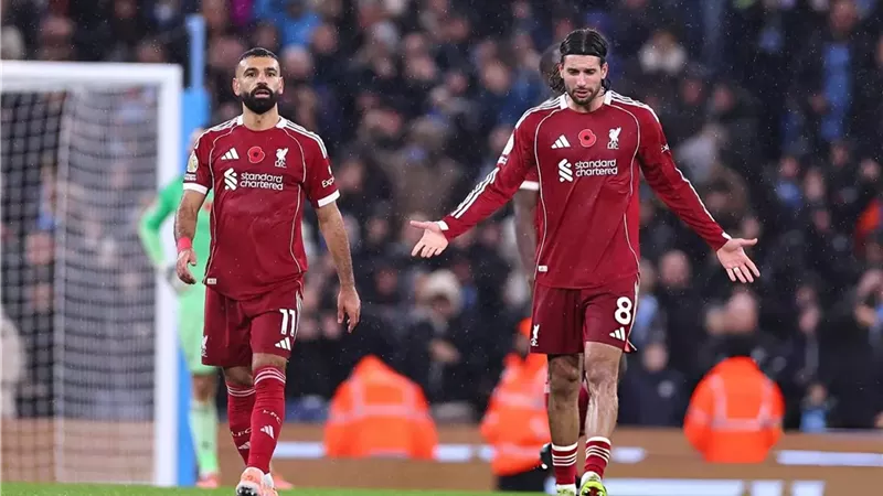 تقييم محمد صلاح مع ليفربول ضد مانشستر سيتي بالدوري الإنجليزي
