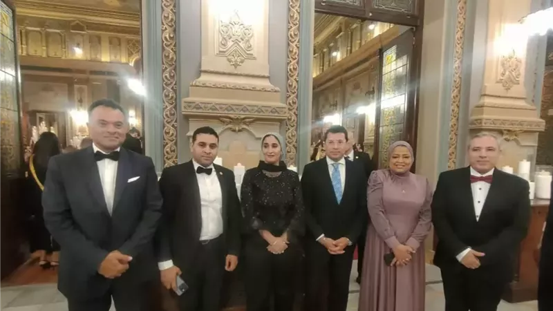 وزارة الشباب تشارك في فعاليات حفل 