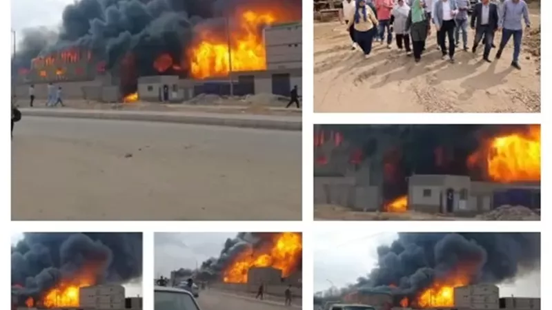 محافظ المنوفية يتجه إلى 
