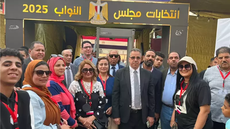 قيادات حزب الجبهه يتفقدون لجان بندر ومركز بنى سويف