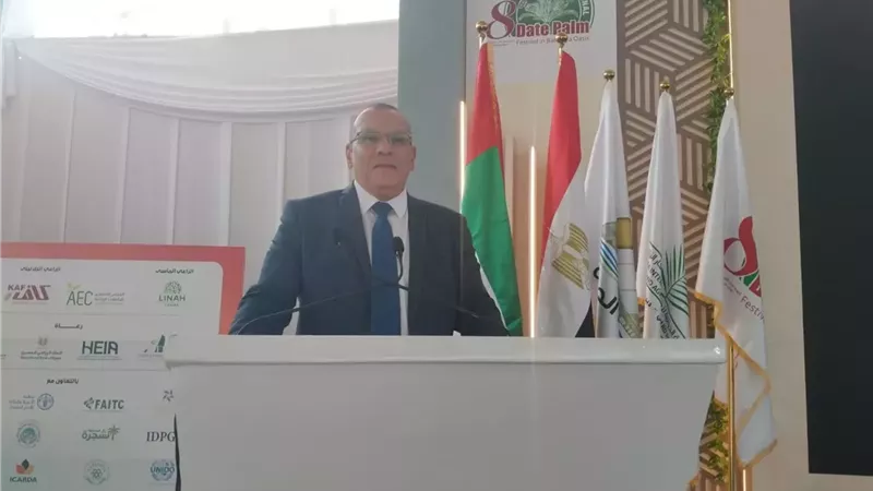 أمجد القاضى : مهرجان التمور يوصى باعداد دراسات لأهم الأسواق الدولية الواعدة