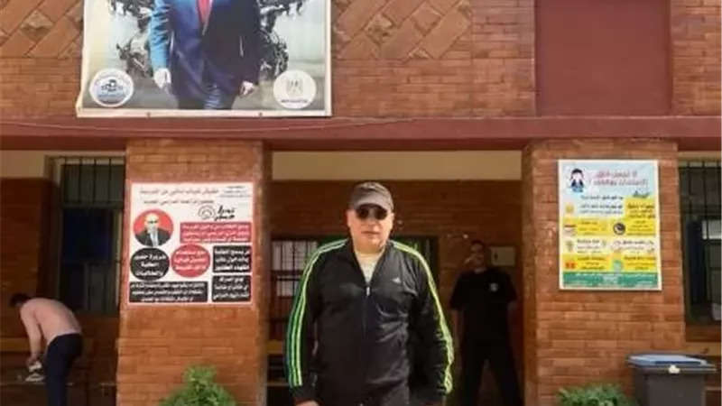 = تامر عبدالمنعم يشارك في إنتخابات مجلس النواب ويدلي بصوته