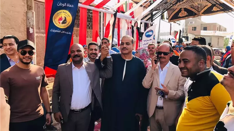 دعم جماهيري كبيرلمرشحى مستقبل وطن بحضورأمين مساعد الحزب بالمحافظة