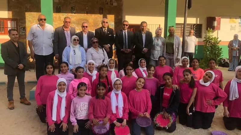 جولة مفاجئة لمدير تعليم القليوبية لمتابعة سير الدراسة ببنها