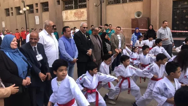 مدير تعليم القليوبية يتفقد فعاليات مسابقة 