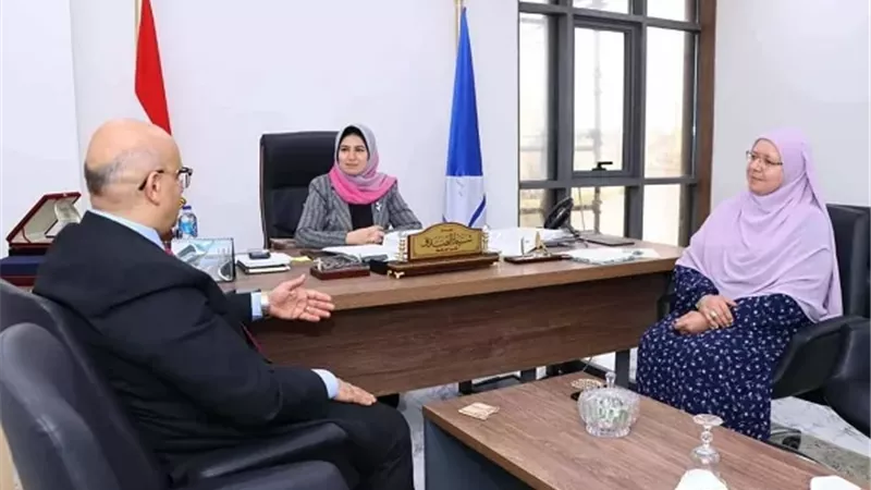 نائب محافظ دمياط تتابع الإستعداد لحملةمناهضة العنف ضد المرأة