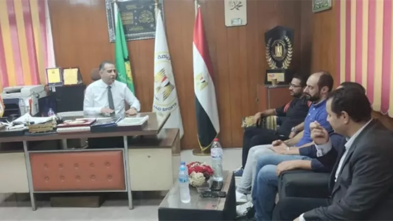 مدير الرياضة بالقليوبية يبحث تطوير رياضة المصارعة ودعم الموهوبين