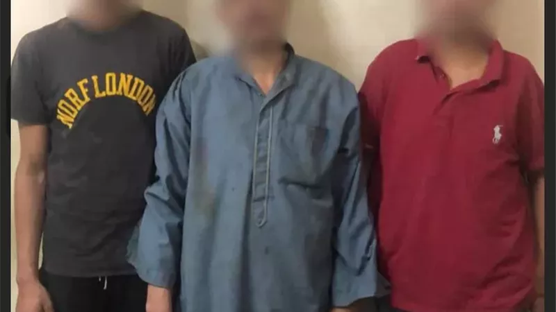 ضبط عامل ونجليه تعدوا على جارهم وإصابته بالمنوفية