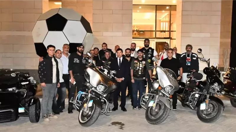 وزير الرياضة يلتقي شباب الدراجات النارية تمهيدًا لجولة بسيناء