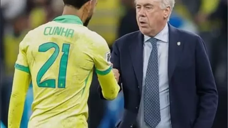 كونيا يكسف سر تمسك أنشيلوتي بتواجده فى تشكيل منتخب البرازيل