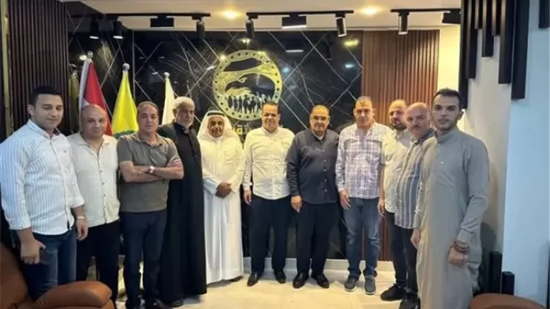 الأمين العام المساعد لمستقبل وطن في زيارة لمقر الحزب بشمال سيناء