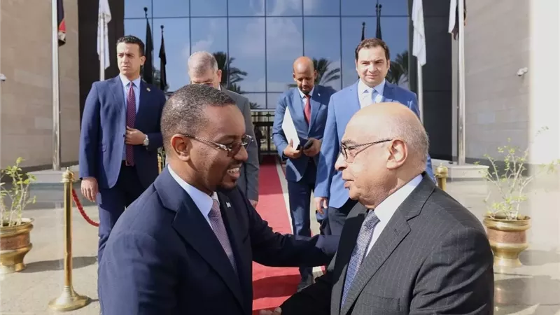 وزير العدل يستقبل نظيريه الصومالي والسوري