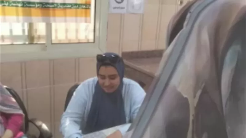 الكشف على ٧٠٠ مريضا فى قافله طبيه بقرية بنى ماضى مركز ببا