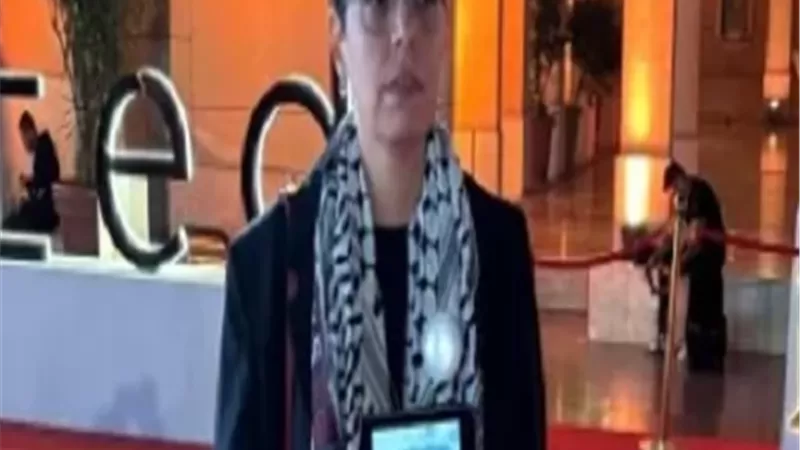 المخرجة مي سعد: نقلت الصورة الحقيقية للحياة لأهل غزة فى 
