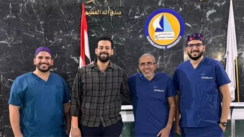 نجاح جراحة دقيقة بمستشفى كفر الشيخ الجامعي