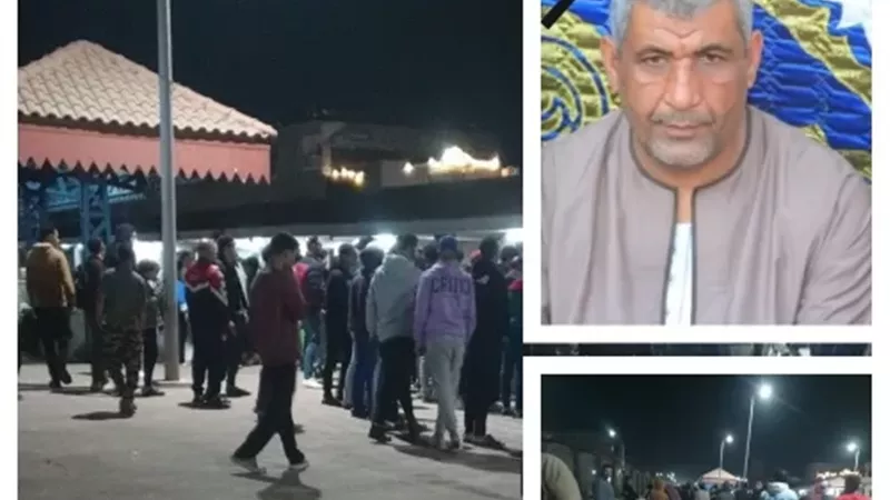 وفاة إبن مصطاي دهسًا تحت قطار القاهرة بمدينة قويسنا المنوفية