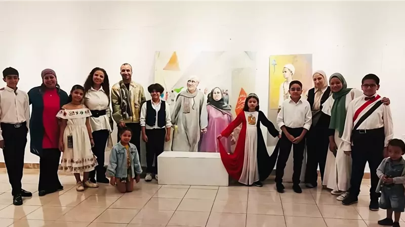 أطفال ورشة المسرح القومي شاركوا في 