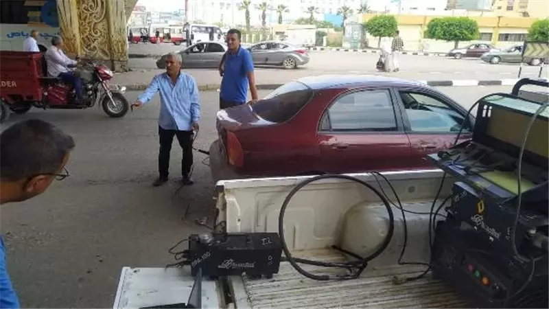 ضبط 61 سيارة مخالفة لقانون البيئة بالشرقية