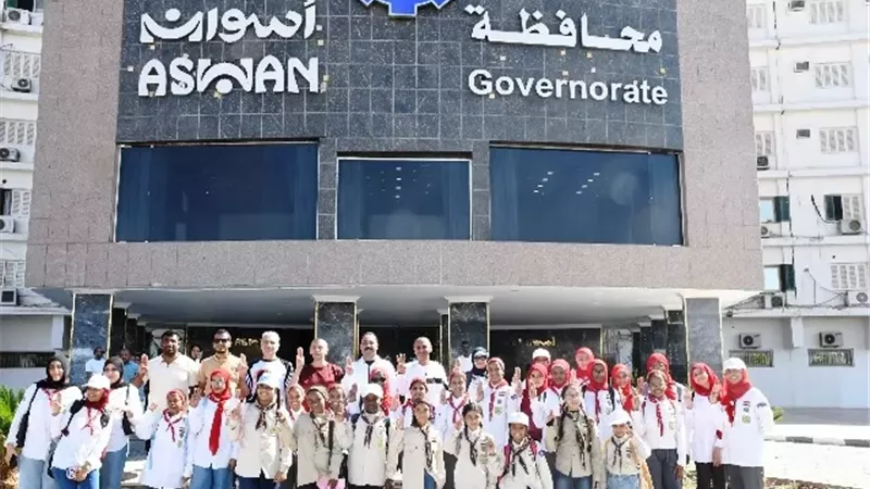 محافظ أسوان يكلف نائبه بإعطاء إشارة البدء لماراثون المشى الخيرى