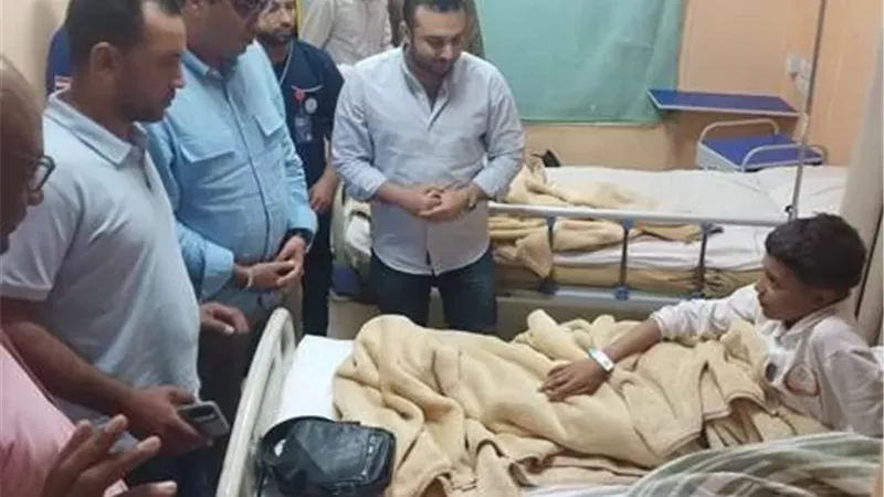 نجاة 25 طفلًا ونائب محافظ الأقصر يباشر الموقف بمستشفى طيبة