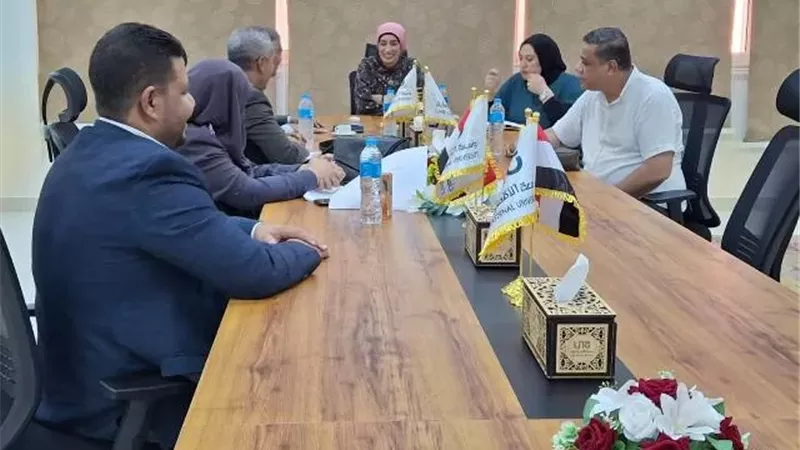تفعيل شاشة منظومة متخذ القرار بجامعة الأقصر