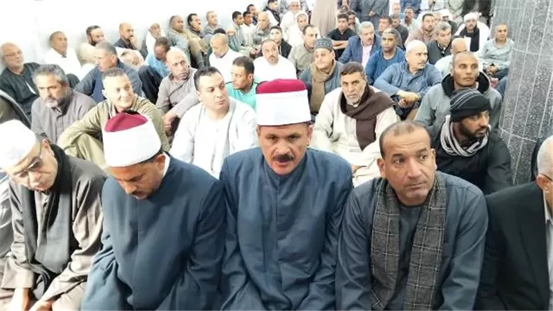 افتتاح مسجد السعيد بقرية الملاحه بمدينة سيدي سالم بتكلفة ٣ملايين جنيه