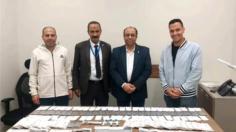 جمارك مطار الإسكندرية الدولي تضبط محاولة تهريب كمية من الأدوية ال