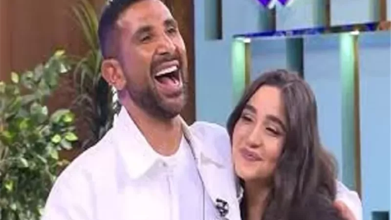 ابنة احمد سعد تدعى لوالدها بعد تعرضه لحادث