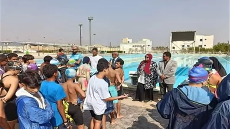 طلاب جنوب سيناء يتألقون ببطولة السباحة للتفوق الرياضي بشرم الشيخ