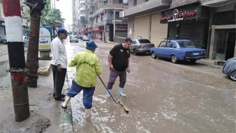 أمطار غزيرة ورياح شديدة على مدن وقرى الشرقية