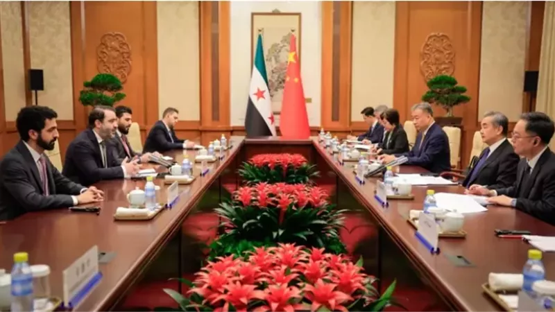 سوريا والصين تبحثان العلاقات الثنائية وسبل تعزيزها