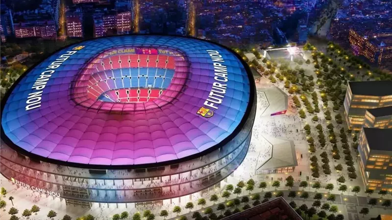 برشلونة ينتظر قرارا من مجلس المدينة بشأن 