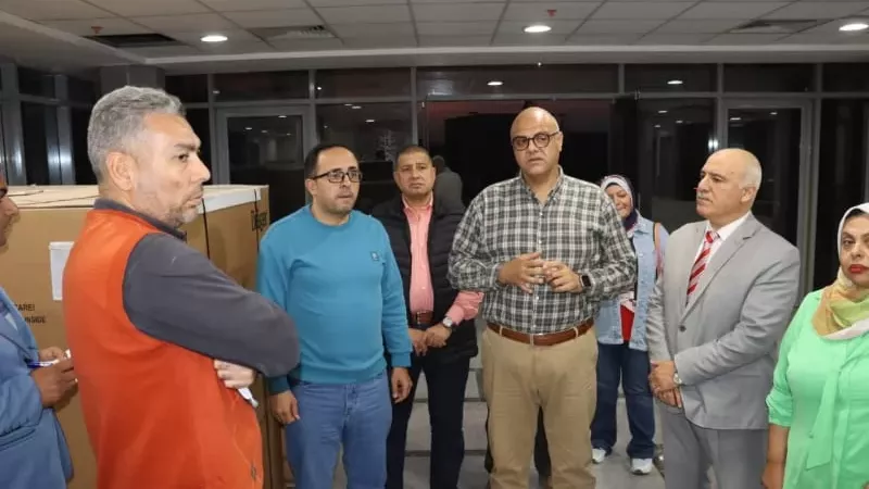 محافظ القليوبية يتفقد التجهيزات النهائية لمستشفى طوخ المركزي