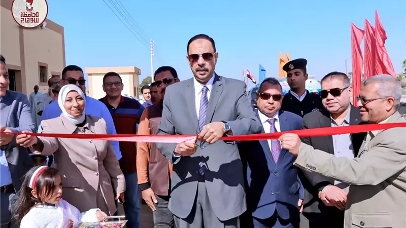 محافظ سوهاج يفتتح مشروع شوادر المراغة الجديدة