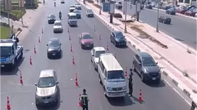 تحويلات مرورية لتنفيذ أعمال رفع كمر كوبرى تقاطع محور صلاح سالم