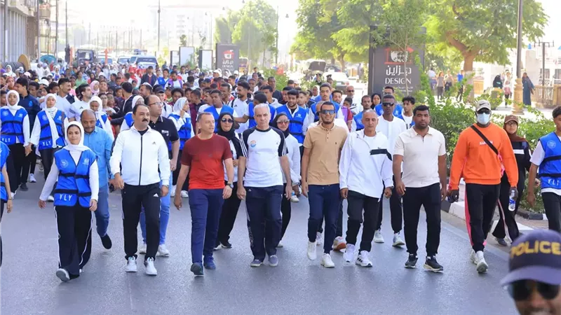 جامعة أسوان تشارك في ماراثون الجري بالتعاون مع مؤسسة مجدي يعقوب