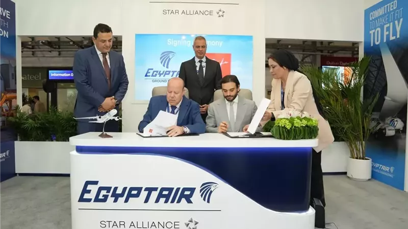 مصر للطيران للخدمات الأرضية توقع عقداً جديداً للمناولة الأرضية