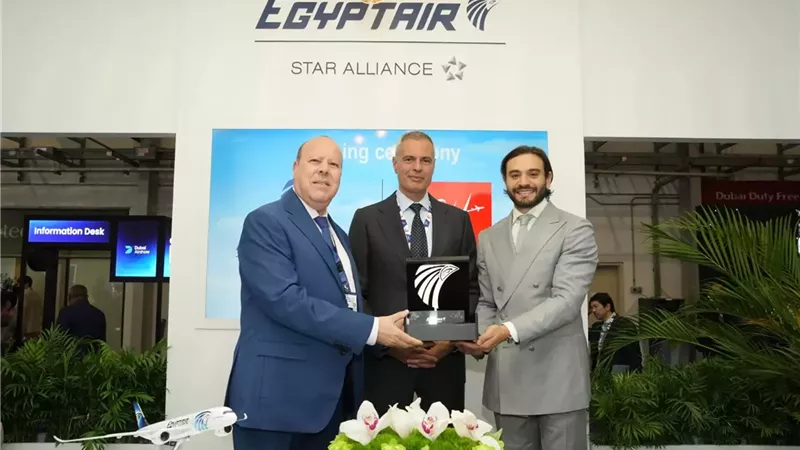 مصر للطيران للخدمات الأرضية توقع عقداً للمناولة الأرضية مع شركة (SKY HORIZON)